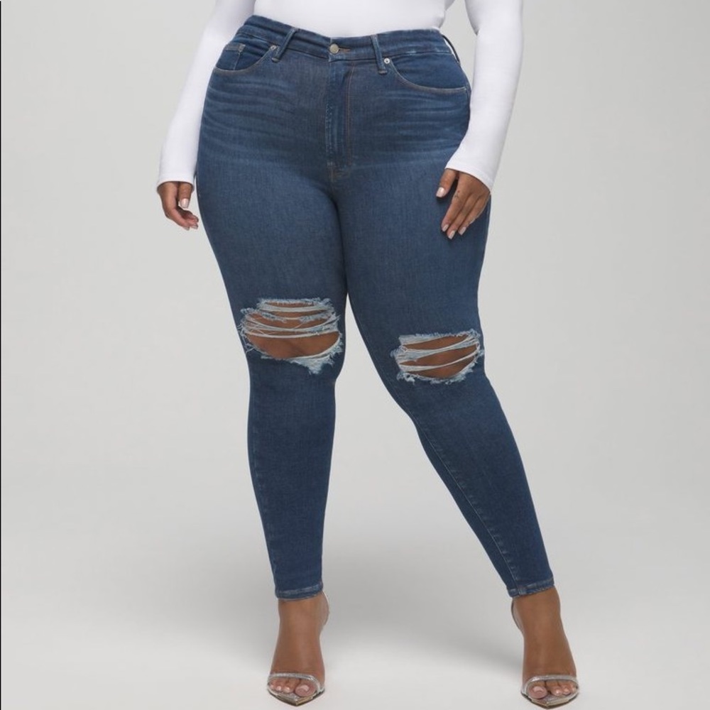 Good American Always Fits Jeans- size 6-12